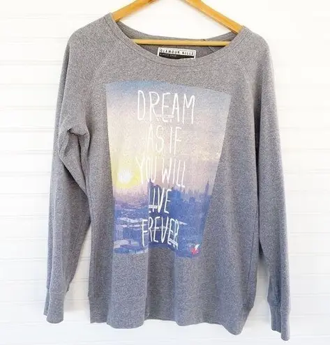 Graphic Crewneck sweatshirt Size Medium Gray