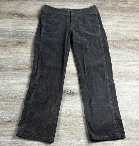Kuhl KÜHL Dark Gray Corduroy Pants Size 10