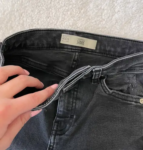 Topshop Black Jamie Jeans