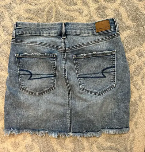 American Eagle Jean Mini Skirt