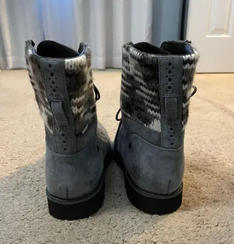 The North Face  Women's Ballard Grey Suede Hiking Boots NWOT