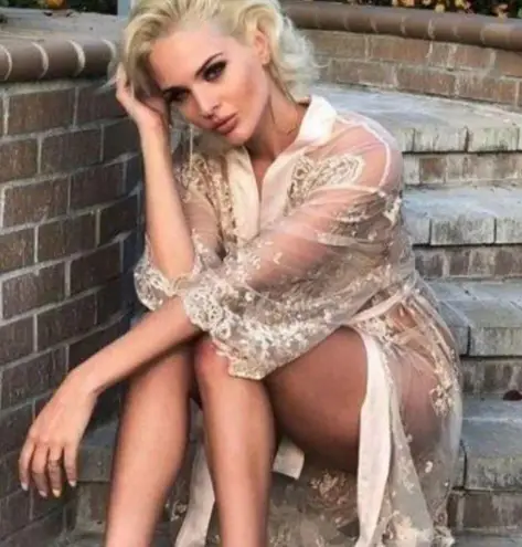 💕BHLDN x RYA COLLECTION💕 Darling Lace Robe ~ White Medium/Large NWOT Size undefined