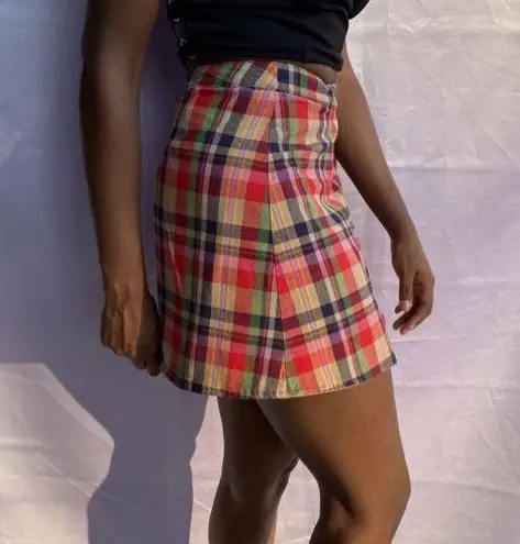 Reversible plain/patterned wrap skirt 👗 Multiple