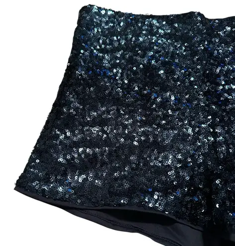 Forever 21  Vintage Sequin Micro Mini Shorts Hot Pants Y2K Disco Rave Size S - Image 4