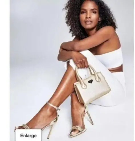 Mateo for INC International Concepts Womens Crossbody Diana Gold Bag NEW