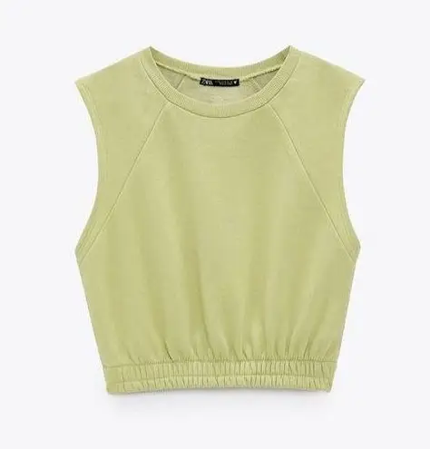 ZARA  Plush Vest Top