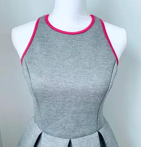 Lovely Day Gray fit flare skater Dress