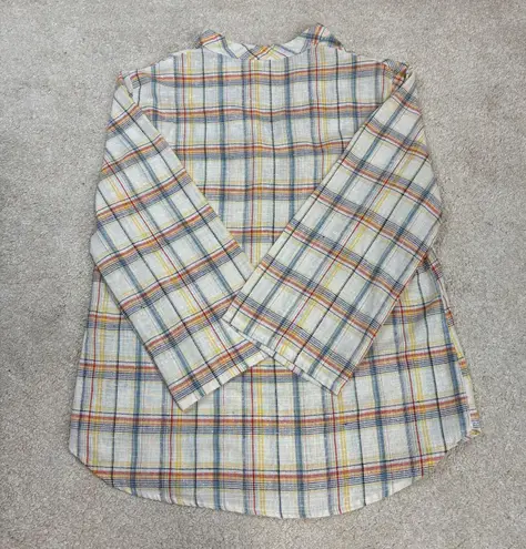Vintage Mardi Modes Union Made 70s Plaid Cotton Split