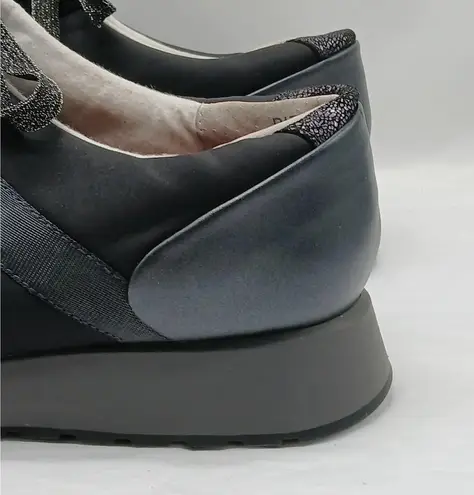 Munro Piper Athletic Shoes Womens Sneakers Size 11W Black Lace Up Low Top Active