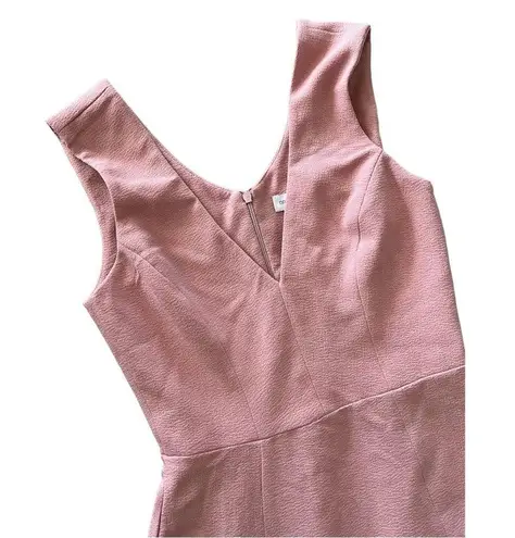 Dress the Population Dress Sandra Plunge Crepe Trumpet Gown Size XS New w/Tag