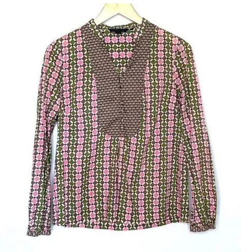 BODEN LAGENLOOK LONG SLEEVE COTTON TOP 12 Pink