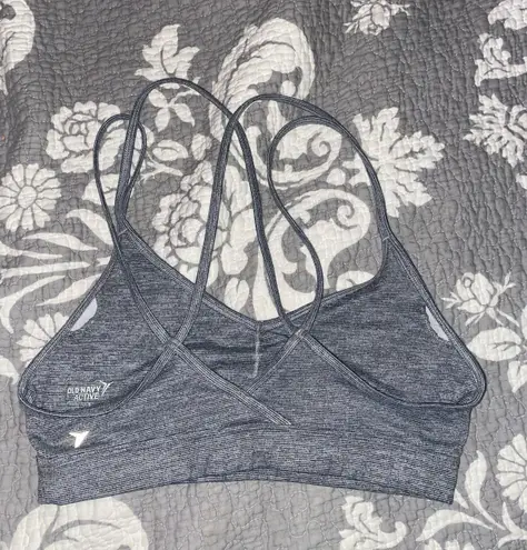 Old Navy Active Go Dry Gray Sports Bra