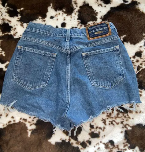 Liz Claiborne Lizwear High Waisted Jean Shorts