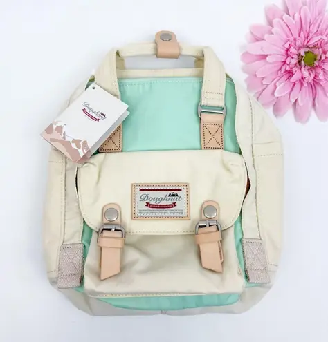 Doughnut Outdoor Adventure Macaroon Mini Backpack Soda Mint Green/Cream Green