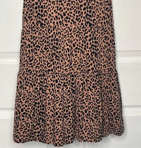 Saltwater Luxe Sz XS Noah Mini Dress Wild Cheetah Animal Print Sleeveless