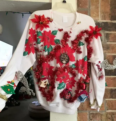 Hanes  Homemade Ugly Christmas Sweater