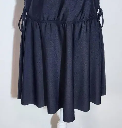 AI'MAGE Black Swim Dress with Matching Bottoms NWOT Size XXL