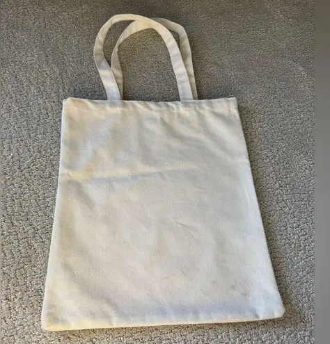 “Bride to be” Canvas Tote Bag Bridal Wedding Bachelorette Beach White