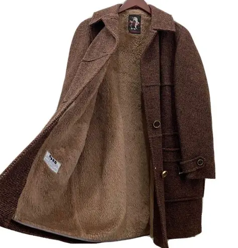 Vintage Penguin Fashions Minneapolis Sherpa Lined Deep Pile Borg Winter Coat Size undefined