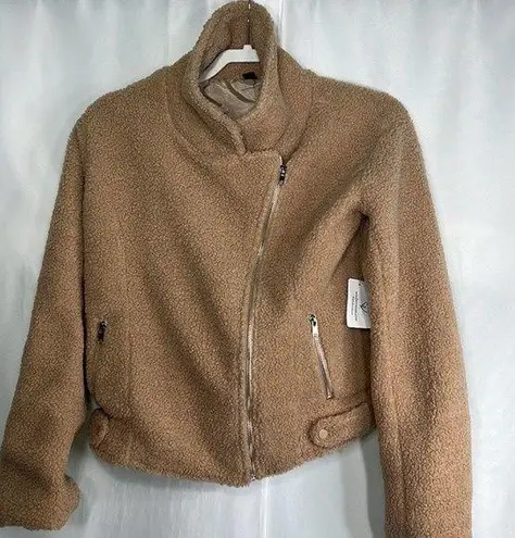 Windsor Teddy Crop Bomber Women Jacket Teddy Jacket Medium