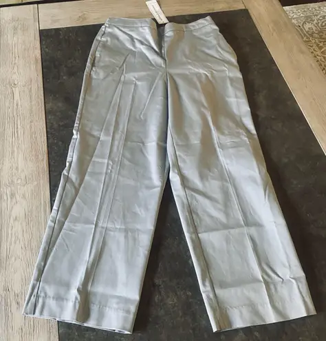 Alfred Dunner Petite Alfred Dunner Women's Soft Spoken Sateen Straight Leg Short Length Pants