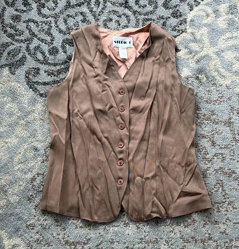Vintage Studio I Blazer & Vest Set Brown 12