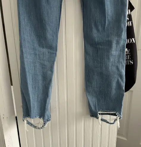 Abercrombie & Fitch Ankle Straight Jeans