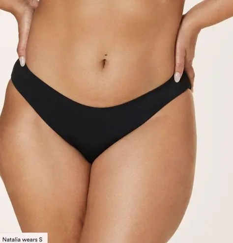 ANDIE Swim The Bikini Bottom Rou Pink Casual Vacation Beach Pool Style # AB370