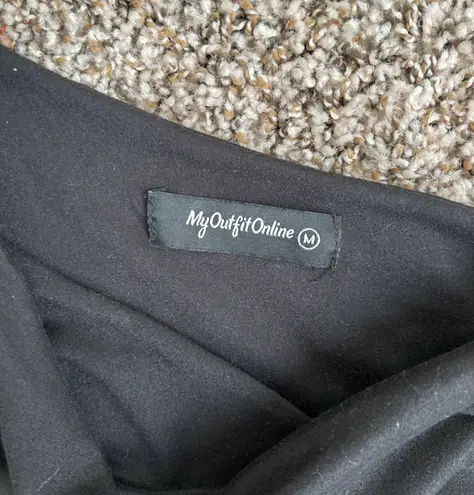 Sexy Asymmetrical Jumpsuit in Black Size M