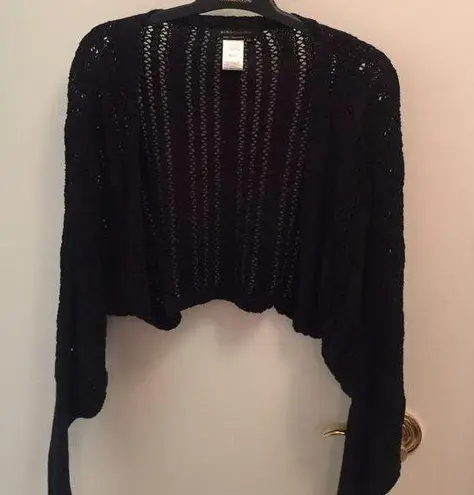 BCBG Maxazria crochet shrug