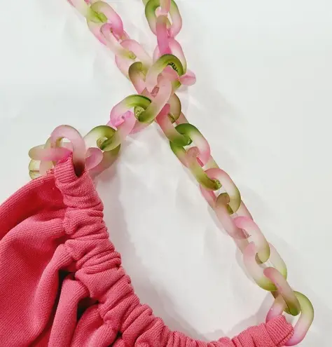 DUNDAS x REVOLVE Siouxsie Bodysuit in Hot Pink Large