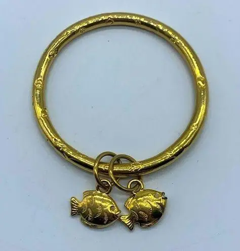 UNBRANDED fashion gold under the sea fish bracelet