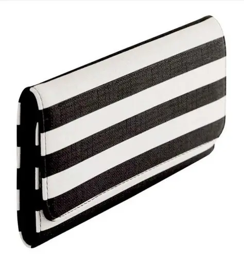 Kut From The Kloth  Slim Water Resistant Striped Wallet.