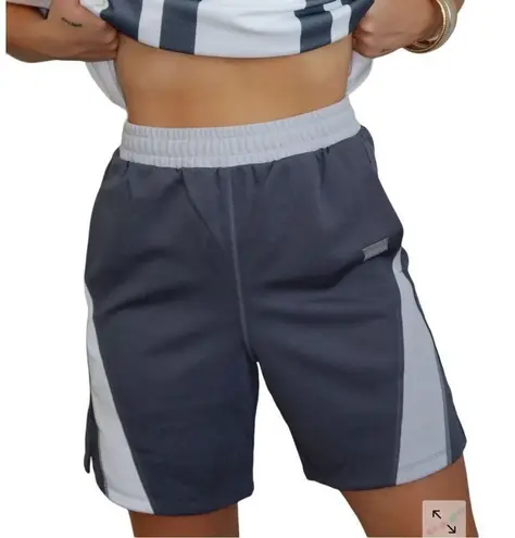 Savage X Fenty grey and white League Mayce shorts Gray Size XS