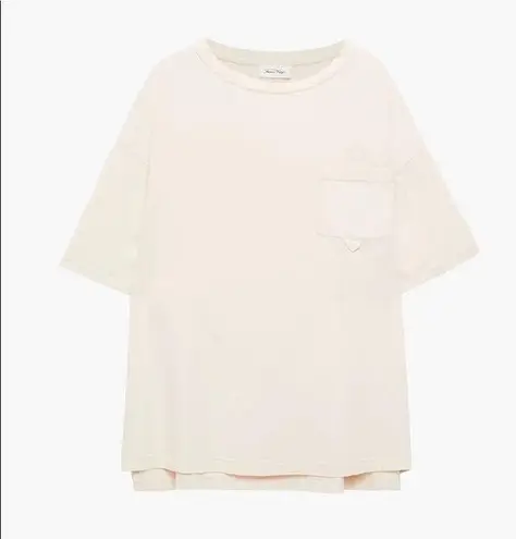 American Vintage  Rompool made in Portugal organic cotton jersey oversize tee