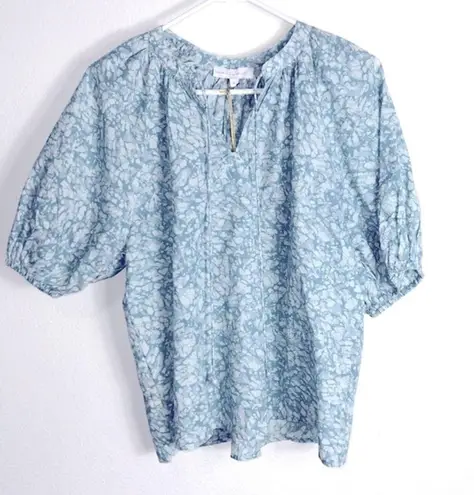 House of Harlow 1960 top maritime seafoam print Size L NWT