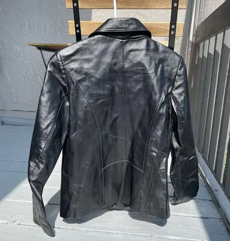 New York & Co. Black Leather Jacket