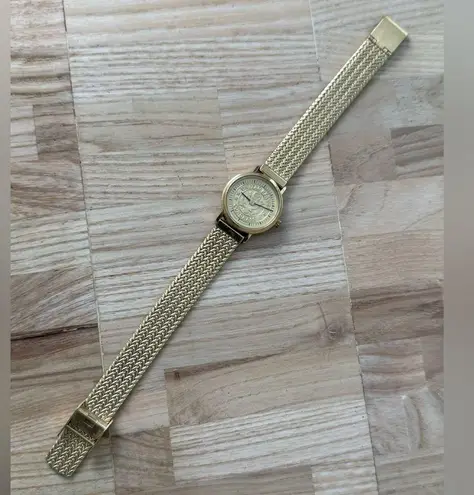 Hamilton U.S. Congress Super Rare Vintage Ladies Watch Congress Motif Dial Gold