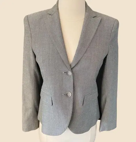 Theory  Single Breasted Wool Blazer - Image 7