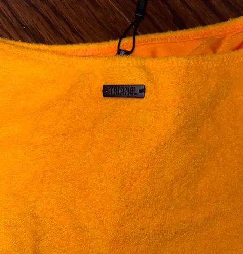 Triangl  Cheeky Orange terrycloth bikini bottoms