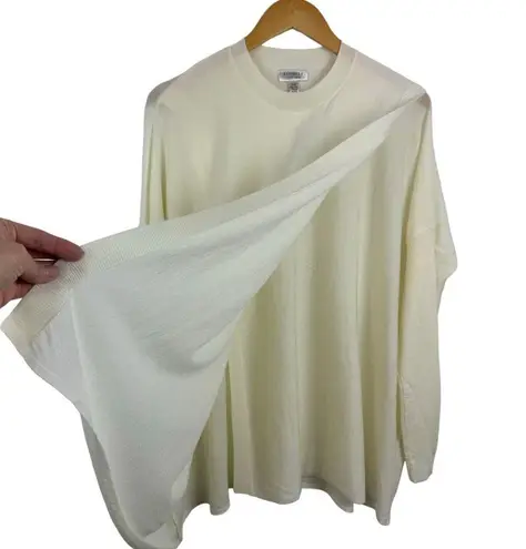 City Chic NWT Refinity Double Take Knit Jumper Sweater Cream Coastal Size 12
