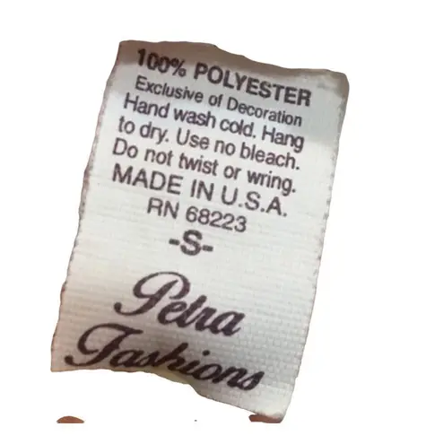 Petra Fashions Vintage Womens Robe Size Small Limited Edition Collection Floral