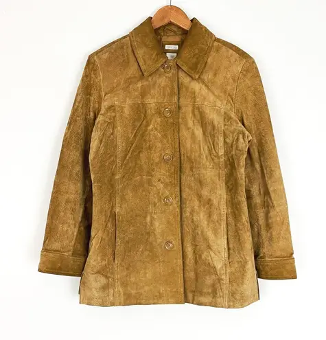 Vintage Genuine Suede Button