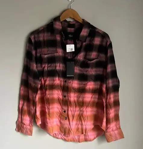 Rails NEW Tierra Top in Pink Orange Dip Dye