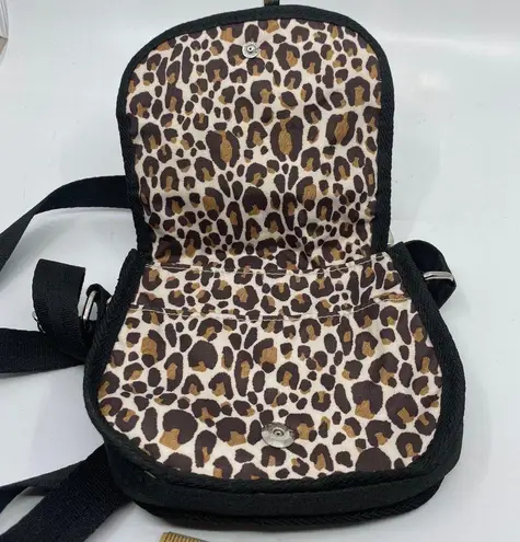 LeSportsac Leopard Fabric Long Strap Wristlet