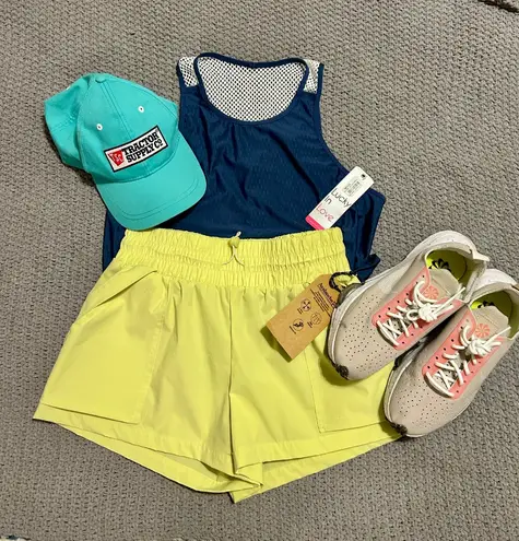 Sm Pale Lime Green Athletic Shorts