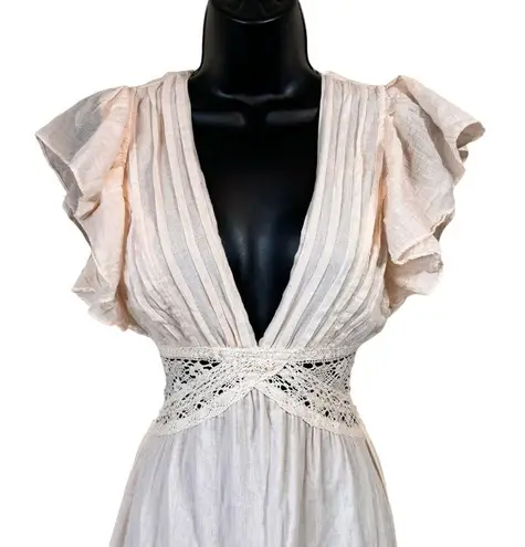 Jen's Pirate Booty Peach Graphite Mini Dress