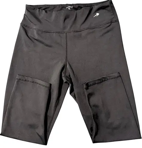 CompressionZ Women’s High Waisted Moisture Wicking Tummy Control Capris Black Size XL