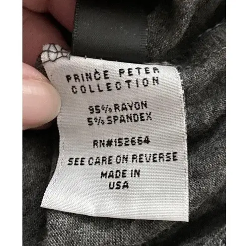 Prince Peter Collection Mean Girls Cheese Fries Gray Soft Ringer T