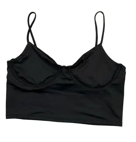 21 Saints Black Crop Top Womens Regular NWT (36